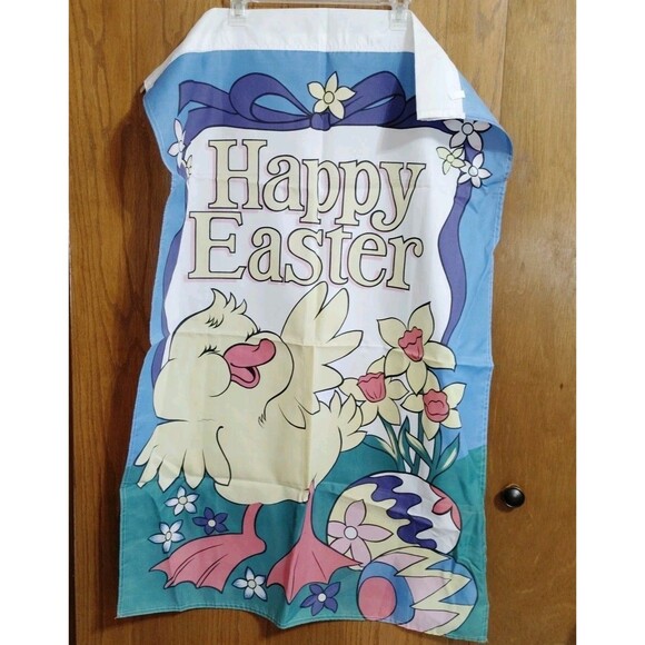 Vintage Yard Garden House Flags St Patricks Easter Valentines Welcome Fall LOT - Picture 2 of 16